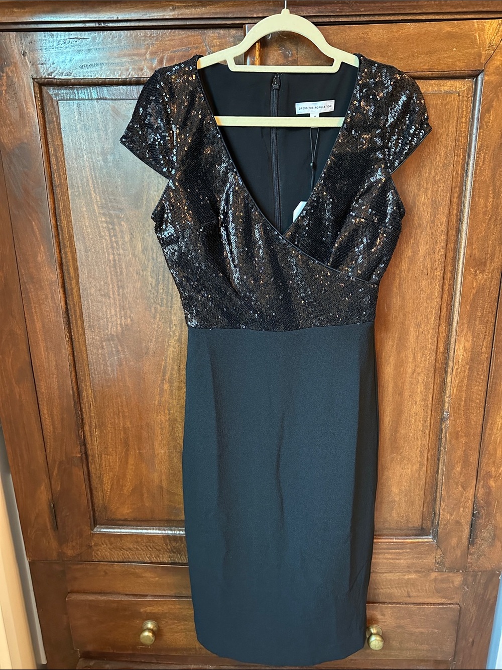 Dress the Population Jaleah Black Sequin dress - Picture 6 of 13